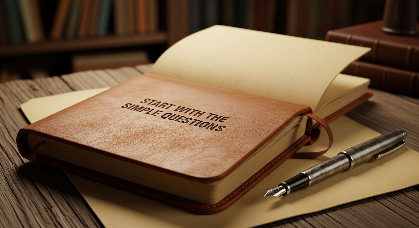 Start with the simple questions