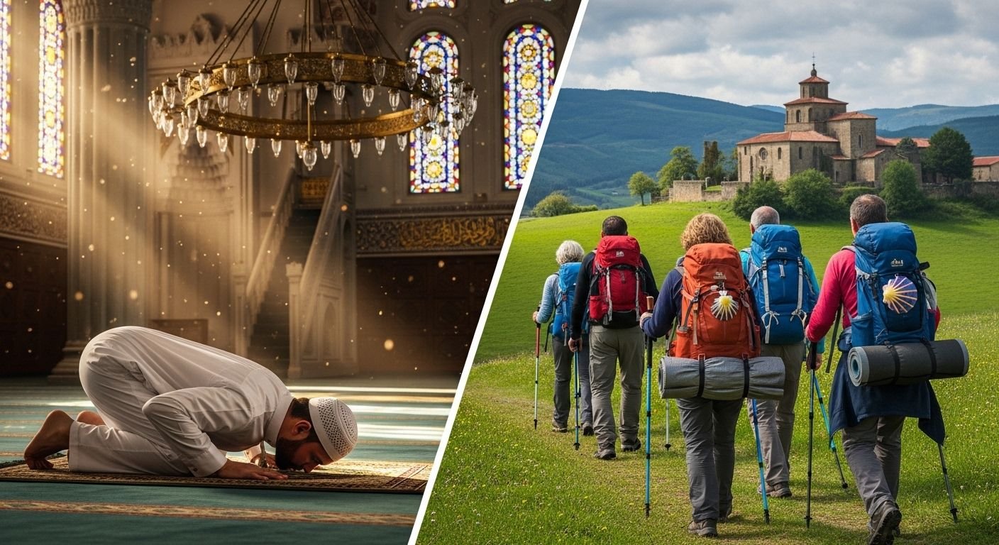 Daily Worship: Comparing Prayer Methods and Pilgrimage Customs in the Real World