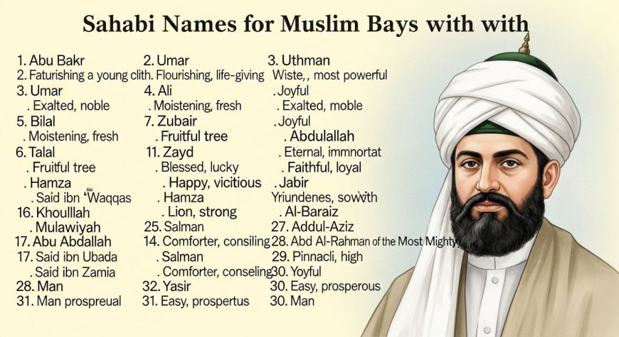 sahabi names